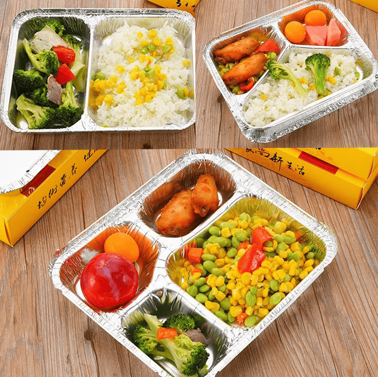 hộp nhôm đựng thực phẩm có nắp